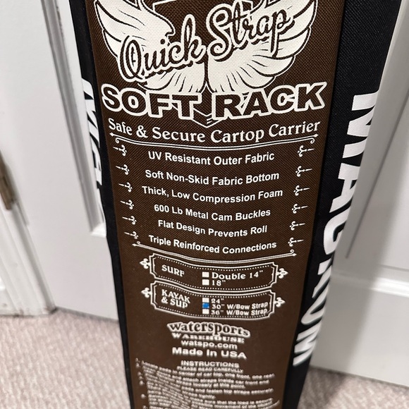 Soft Rack Cartop Carrier System - Picture 1 of 3